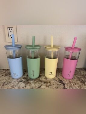 Set of 4 Reduce tumbler glasses